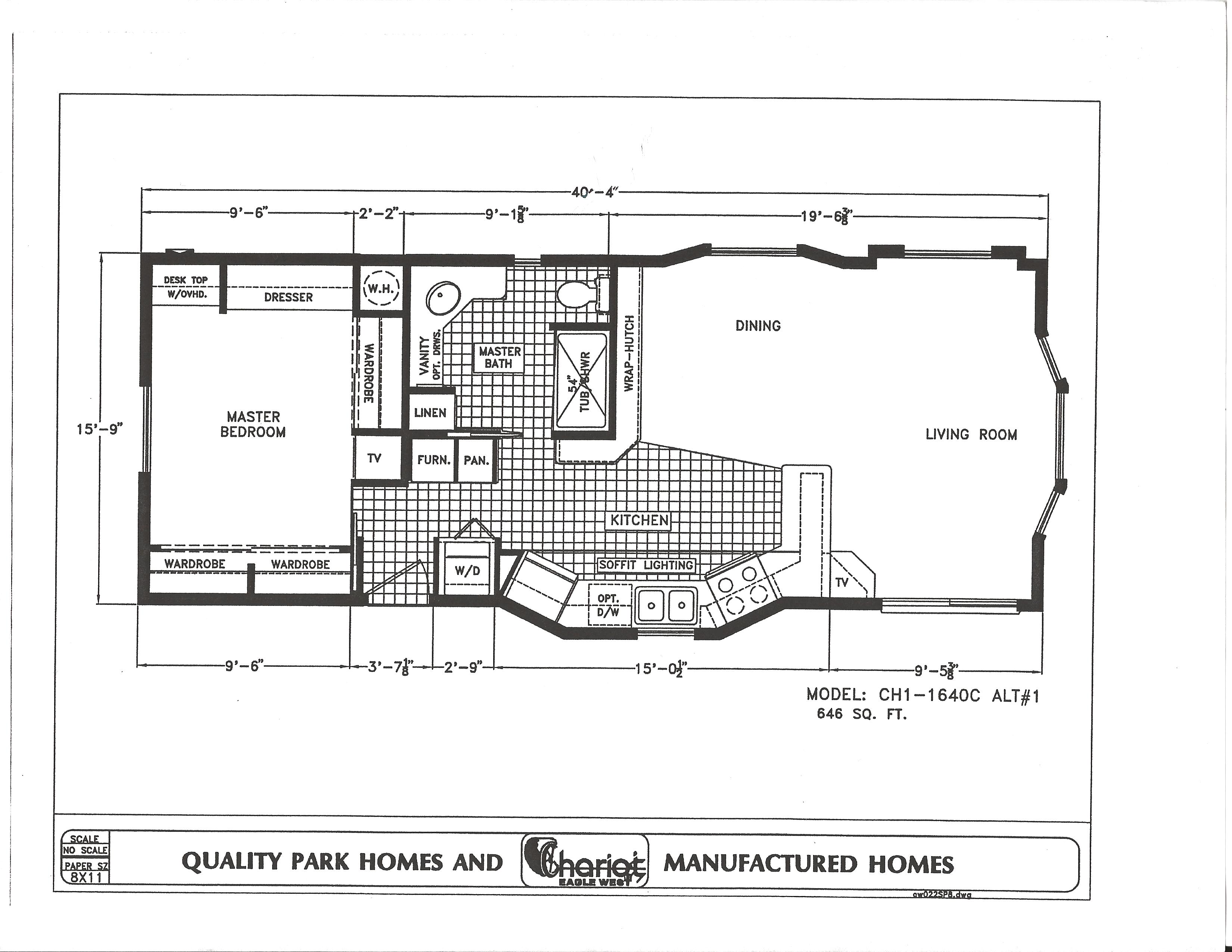 optimal layout for mobile home park