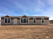 manufactured home with front porch