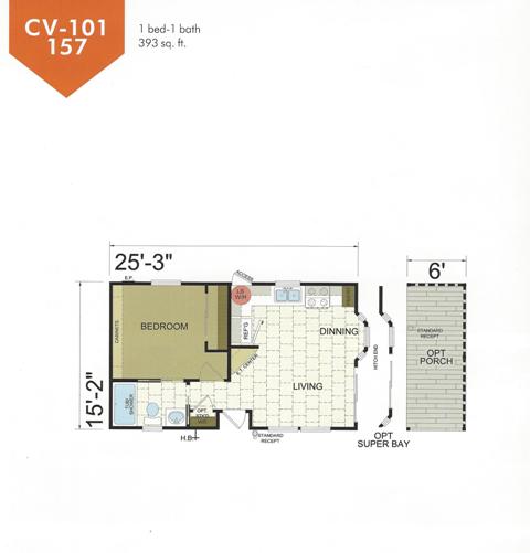 Canyon Vista 101 floor plan