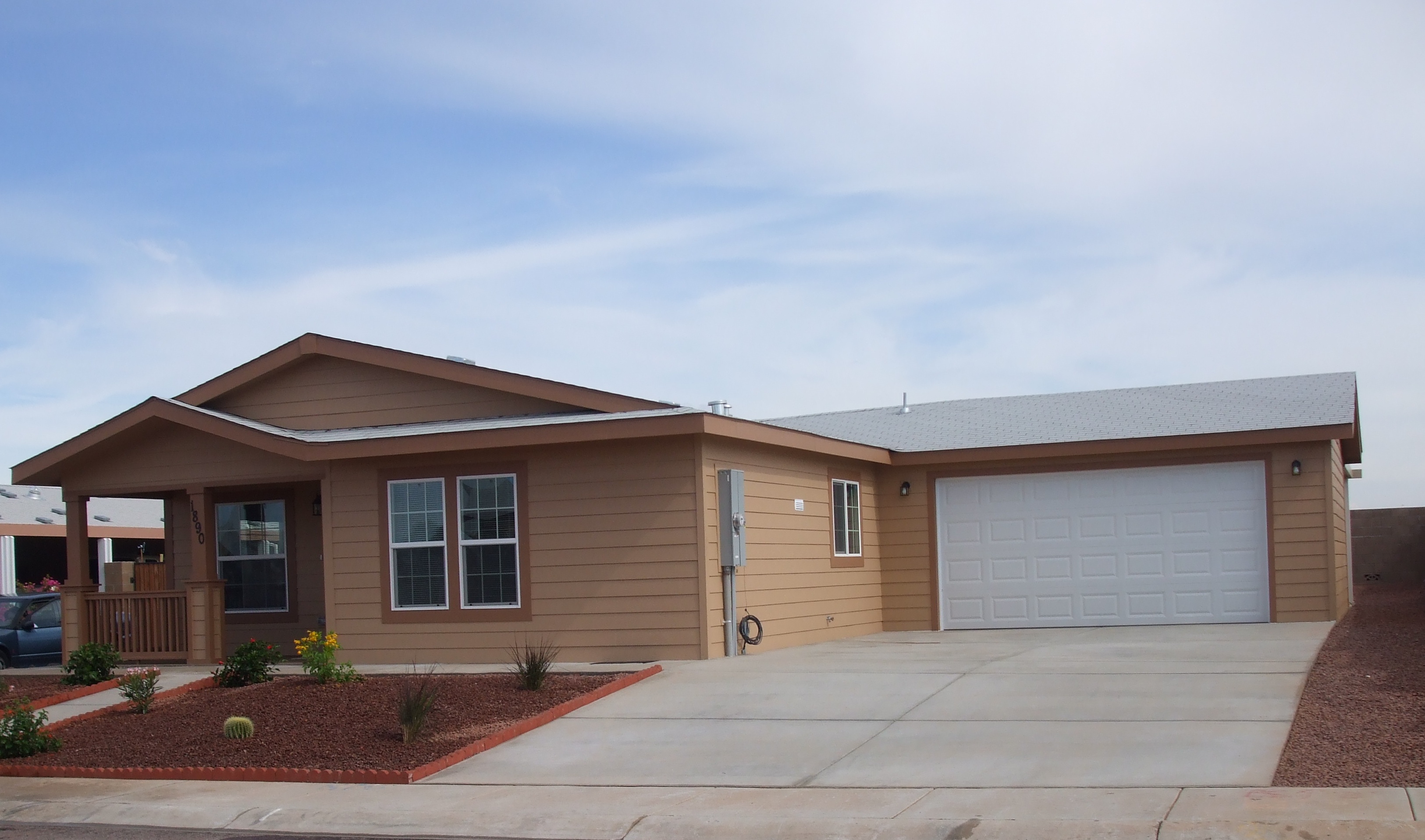 Manufactured Home with garage