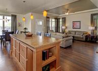 flat ceiling living room