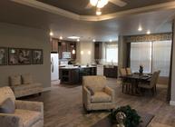 flat ceiling living room